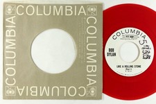 Folk Rock 45 - Bob Dylan - Like A Rolling Stone - Columbia red wax promo!