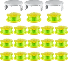 21 Pcs AC80RL3 Replacement Trimmer String Compatible for Ryobi One Plus+, 0.080"