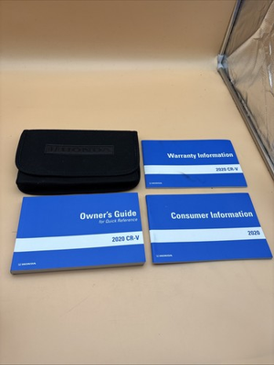 #ad 2020 Honda CR V Owner’s Manual Warranty Information With Case Included $36.45