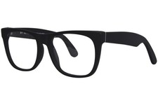 RetroSuperFuture Classic VIQ A13 Eyeglasses Black Full Rim Square Shape 53mm