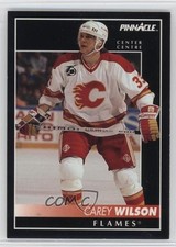 1992-93 Pinnacle Canadian Carey Wilson #369 0a4