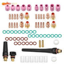 Gas Lens For TIG WP-17/18/26 81 TIG Welding Torch Kit Glass Cup Alumina Nozzle