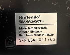 NES Advantage Controller - Nintendo NES-026 Joystick - Untested