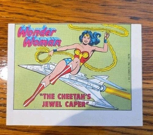 1979 VINTAGE Wonder Woman - “The Cheetah’s Jewel Caper - Mini Comic