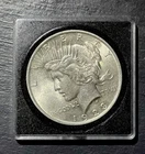 1923-P Peace Silver Dollar $1 AU, Uncirculated, 90% Silver