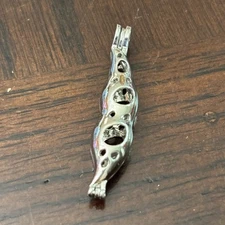 Pea Pod Silver Plated Locket Pearl Cage Pendant Holds Up To 2 8mm NEW Fast Ship