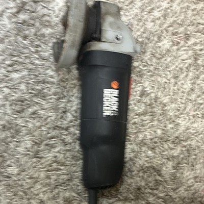 BLACK+DECKER 7750 4-1/2 in (115mm) 120V Corded Electric Angle Grinder Black