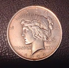 1923 Peace Silver Dollar $1 Philadelphia Mint Business Strike 90% Silver