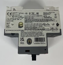 ABB MS132-2.5 MOTOR STARTER MANUAL 1.6-2.5A 3PH 120-600VAC OEM