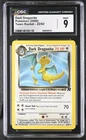 CGC 9 Dark Dragonite 22/82 Rare Team Rocket Pokémon Card