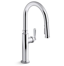 Kohler K-28358-CP Edalyn by Studio McGee Pull Down Kitchen Faucet, Chrome