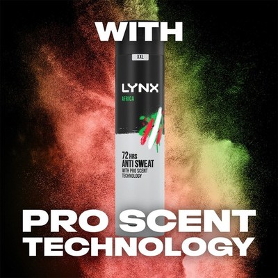 Lynx XXL 72-Hour Sweat Protection Anti-Perspirant Deodorant 1, 3