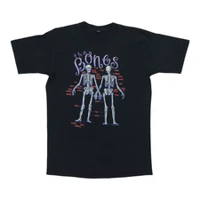 Vintage 1995 The Bones Skeleton Glow In The Dark Shirt Size: No Tag