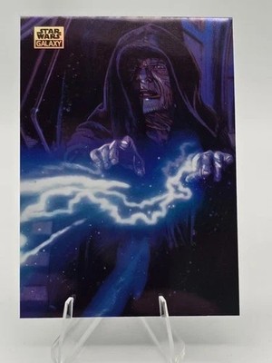 2025 Topps Chrome Star Wars Galaxy Refractor THE EMPORER'S WRATH