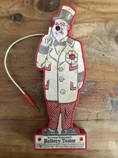 VTG 1974 Battery Tester Plastic WC. Fields Red Nose American Noveltronics Corp
