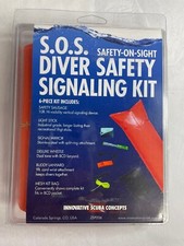 S.O.S Diver Safety Signaling Kit by Innovative Scuba Concepts w/ Safety Sausage