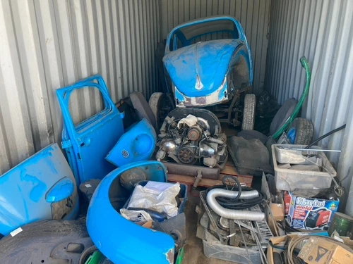 Volkswagen Beetle 1200 Saloon 1972 Unfinished Project Lots Of Parts V5 Present - Picture 1 of 7