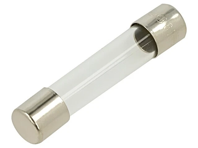 2x FSA-200MA fusible: fusión 200mA 250VAC de vidrio 6,35x31,8mm latón OPTI - Imagen 1 de 1