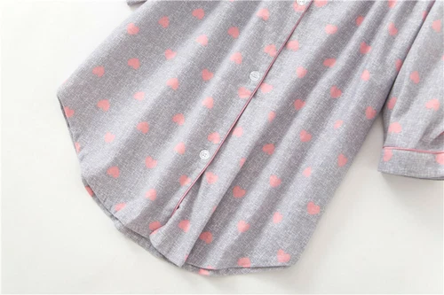 Nightgown Women's Flannel Boyfriend Nightshirt - Picture 24 of 77