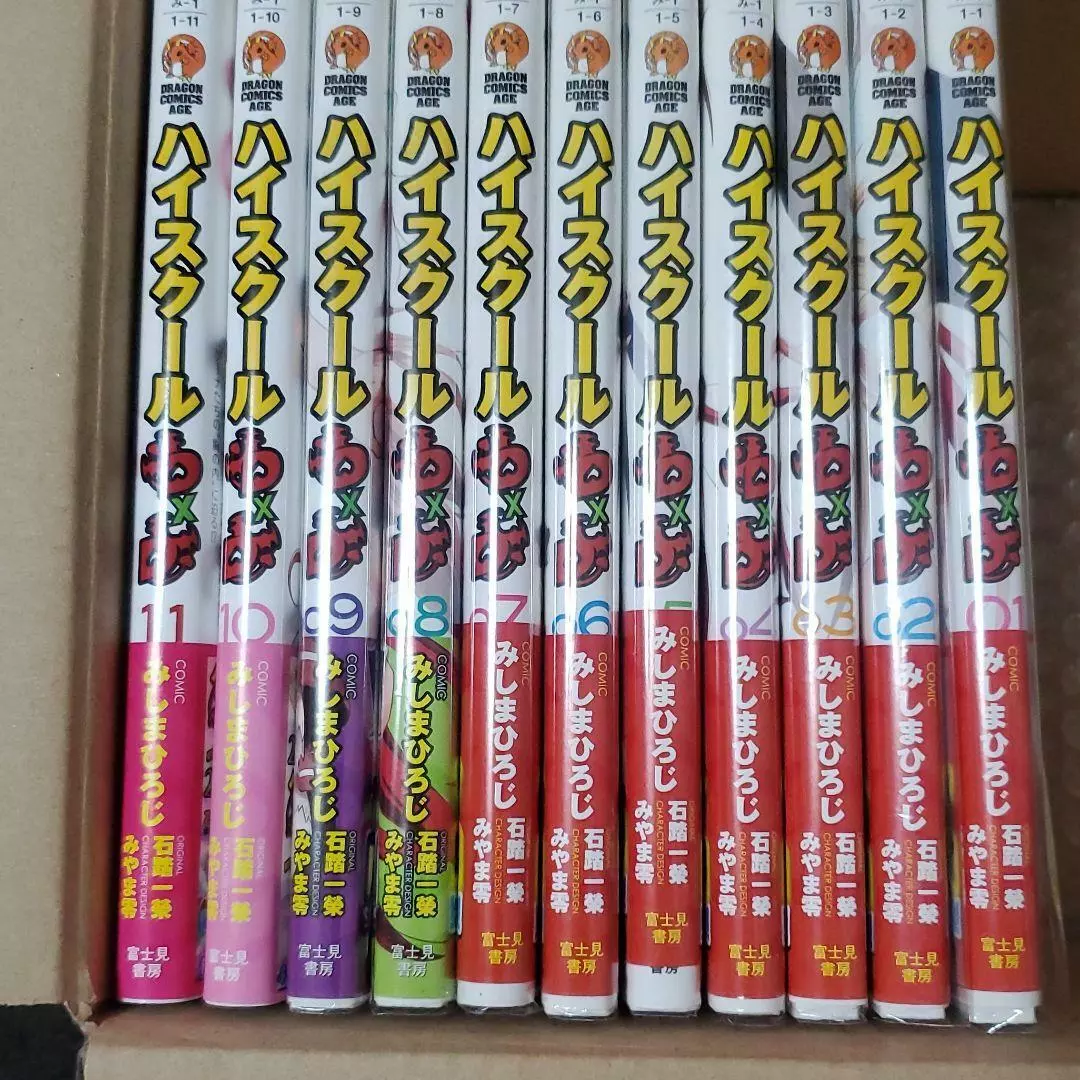 HIGHSCHOOL D X D Vol.1-11 Set Complete Manga Comic HIROJI MISHIMA from Japan