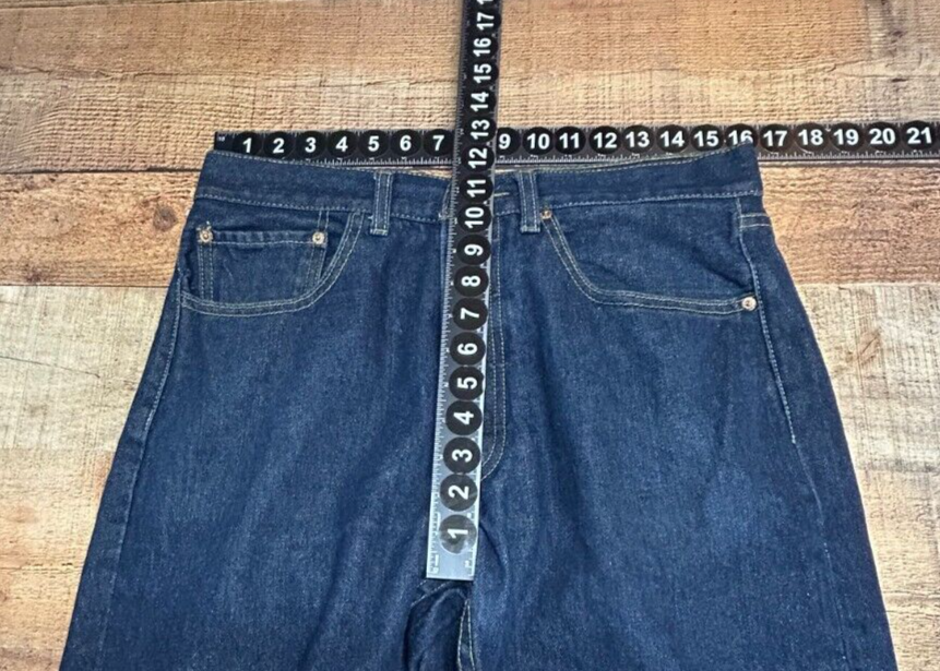 LEVI'S 501 ディスプレイ木枠 Levis 501 Jeans Mens 33X34 Blue Measures 32X32 Button Fly Straight