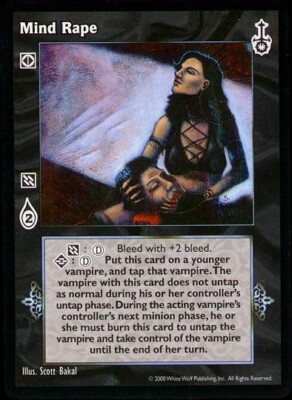 Vampire The Eternal Struggle - VTES/Jyhad - Mind Rape Vampire The Eternal Struggle - VTES/Jyhad - Mind Rape