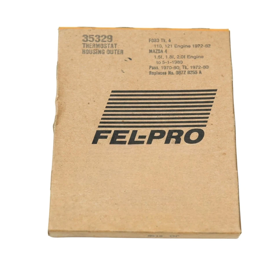 Fel-Pro 35329 Engine Coolant Thermostat Housing Gasket fits Mazda Ford, 3 Pcs - Image 4 of 4