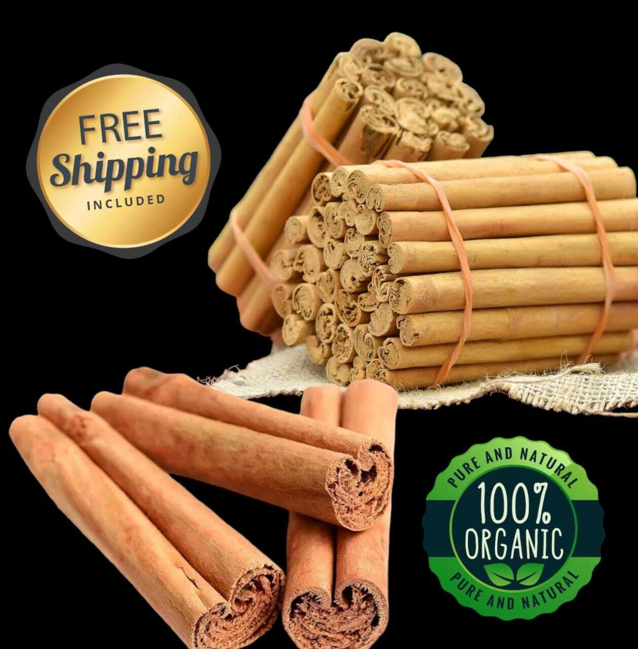 Palitos de canela orgánicos de Ceilán de mayor grado no casia (Sri Lanka)