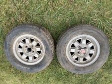 VINTAGE FIAT WHEELS WITH TIRES