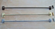 In 3 Finishes Metal Wardrobe Tie Belt Hanging Storage Rail Rack Bar