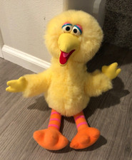 Vintage Big Bird Plush 14" Playskool Sesame Street 1986