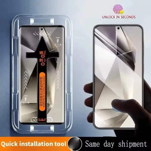 1-3Pcs One-click Installation HD Screen Protector For Samsung S25 S24 Ultra S23 - Picture 7 of 12