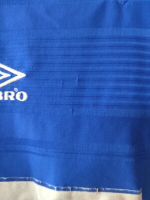Maillot Everton FC Umbro Domicile 1999/2000 - Taille Y (garçon) - Occasion
