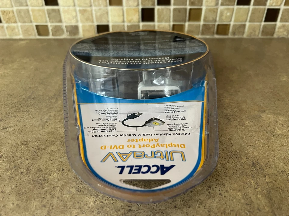 ACCELL ULTRAAV MINI DISPLAYPORT TO DVI SINGLE-LINK ACTIVE ADAPTER N9-1 - Image 4 of 4