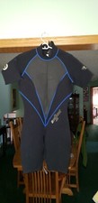 SeaQuest Short Wetsuit Thermal Protection 2mm Womens 13/14 Snorkel