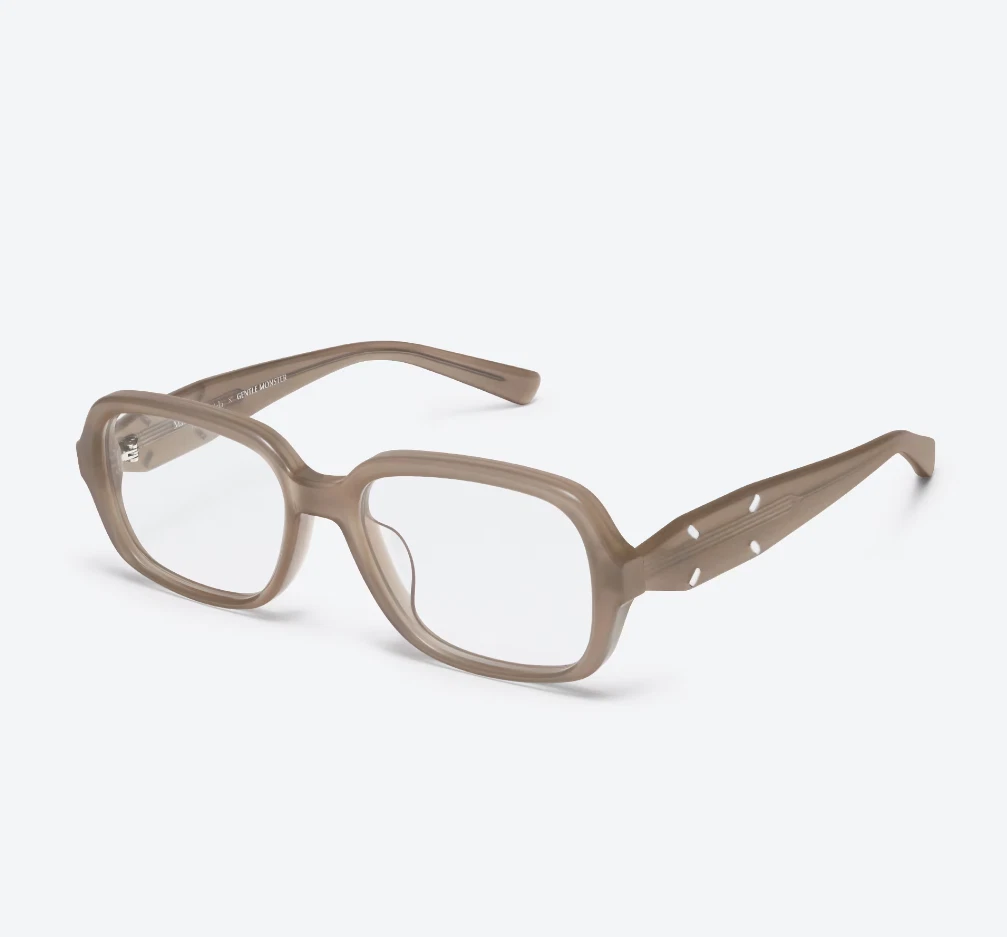 Gentle Monster x Maison Margiela MM114-BRC9 Brown Translucent  