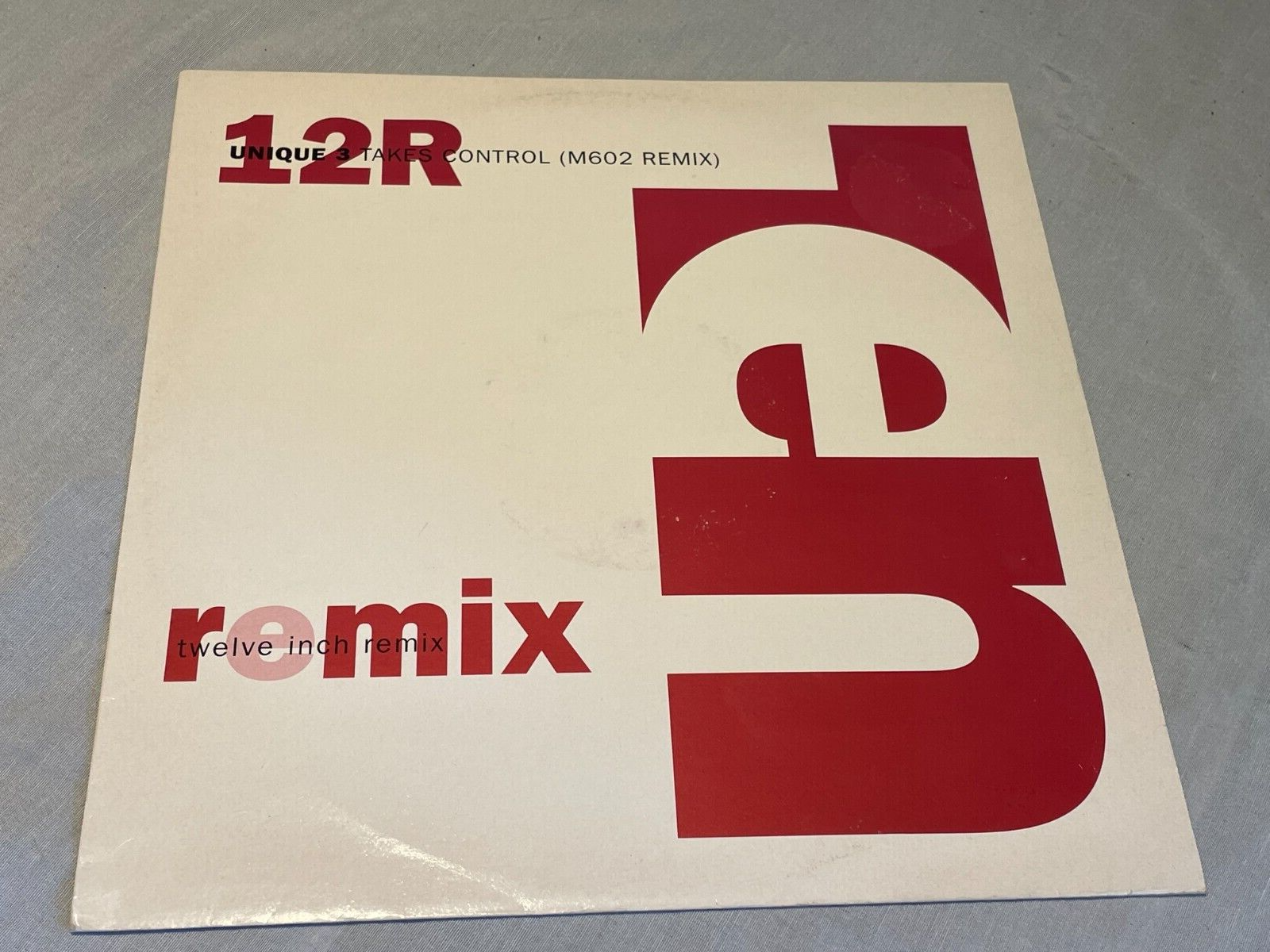 Unique 3 - Rhythm Takes Control - Vinyl Record 12"" Single - 1990 Ten Records