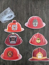 Firefighter Kids Party Favor Crowns