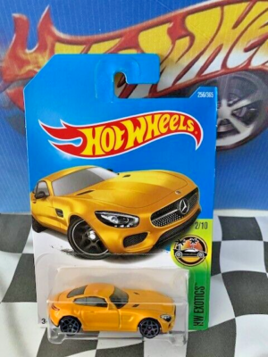 Hot Wheels 2017 HW Exotics 2/10 256 '15 Mercedes-AMG GT YELLOW Y5