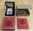 2024 Great Britain Lunar Year Of The DRAGON 1 oz Silver Proof BOX COA NGC PF70