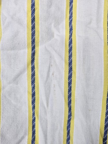 Vintage Levis Silver Label Striped Short Sleeve Button Up Shirt White Size Large - Picture 7 of 7