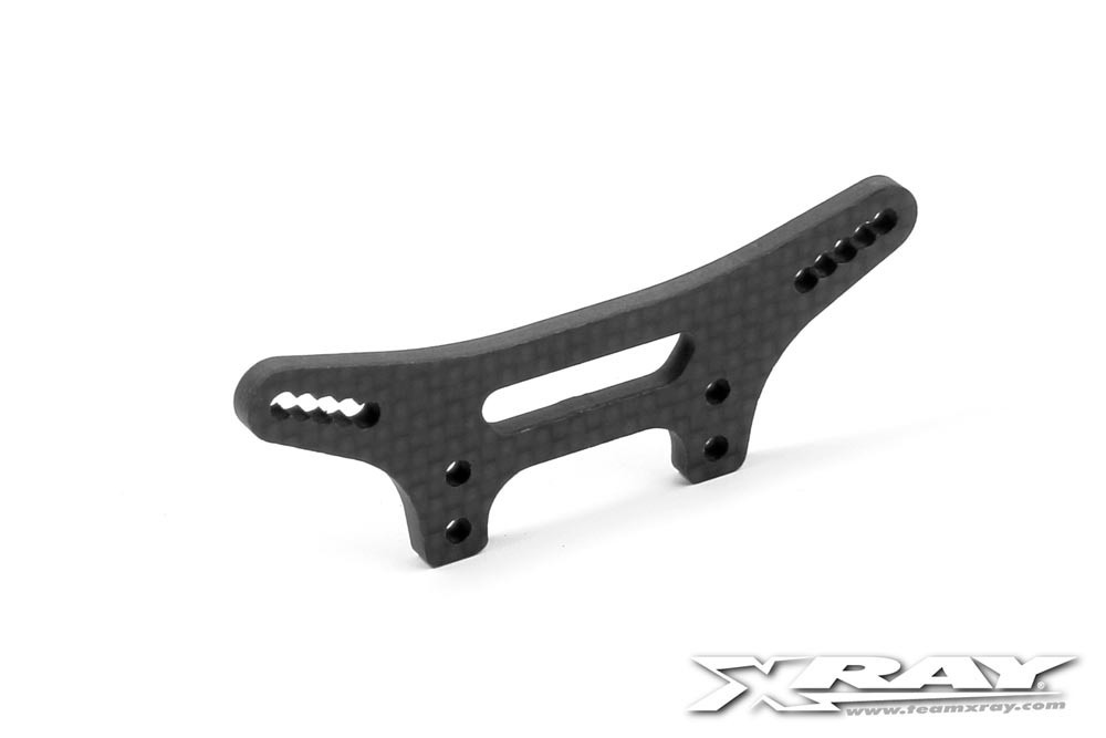 Xray T3 2012 Graphite 3.0mm Front Shock Tower  - 302086