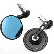 Espejos retrovisores laterales extremos manillar negro para Yamaha Bolt/R-Spec Vino