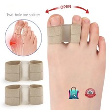 Toe Separator Bunion Corrector   2-Hole Splint for Big Toe Alignment