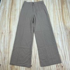 True Vintage 26x29 Bell Bottom 70s Pants Women's Tan Talon Flare Wide Leg