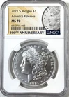 2021-S 100th Anniversary Morgan Silver Dollar NGC MS70 | ADVANCE RELEASES!🔥