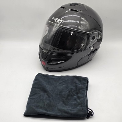 Nolan N103 N-COM Modular Helmet Size XXL Gray DOT   Flip-Up Sun Visor