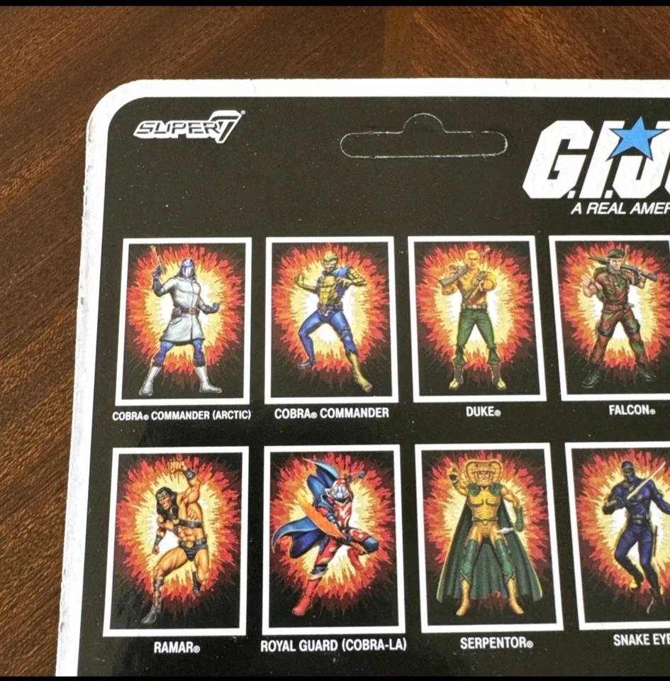 GI JOE SUPER 7 REACTION + TIGER FORCE DUKE First Sergent Target Exclusive Figure - Image 4 of 4