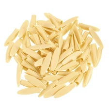 80Pcs 9mm Plastic Pocket Hole Plugs Slant Hole Caps for Wood Working, Beige