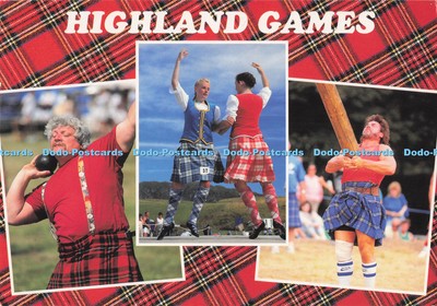D292375 Highland Games. Tossing the Caber. J. Arthur Dixon. Duncan I. McEwan. Mu